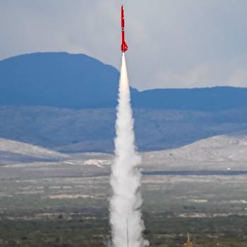 New Mexico Tech's rocket launch