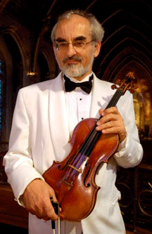 Krystof with violin