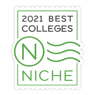 Niche.com 2021 Best Colleges Logo