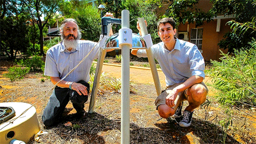 Sonnenfeld and Jensen in Australia