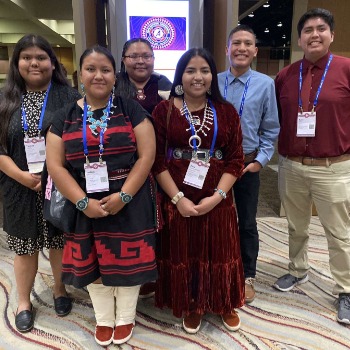 Students at AISES conference