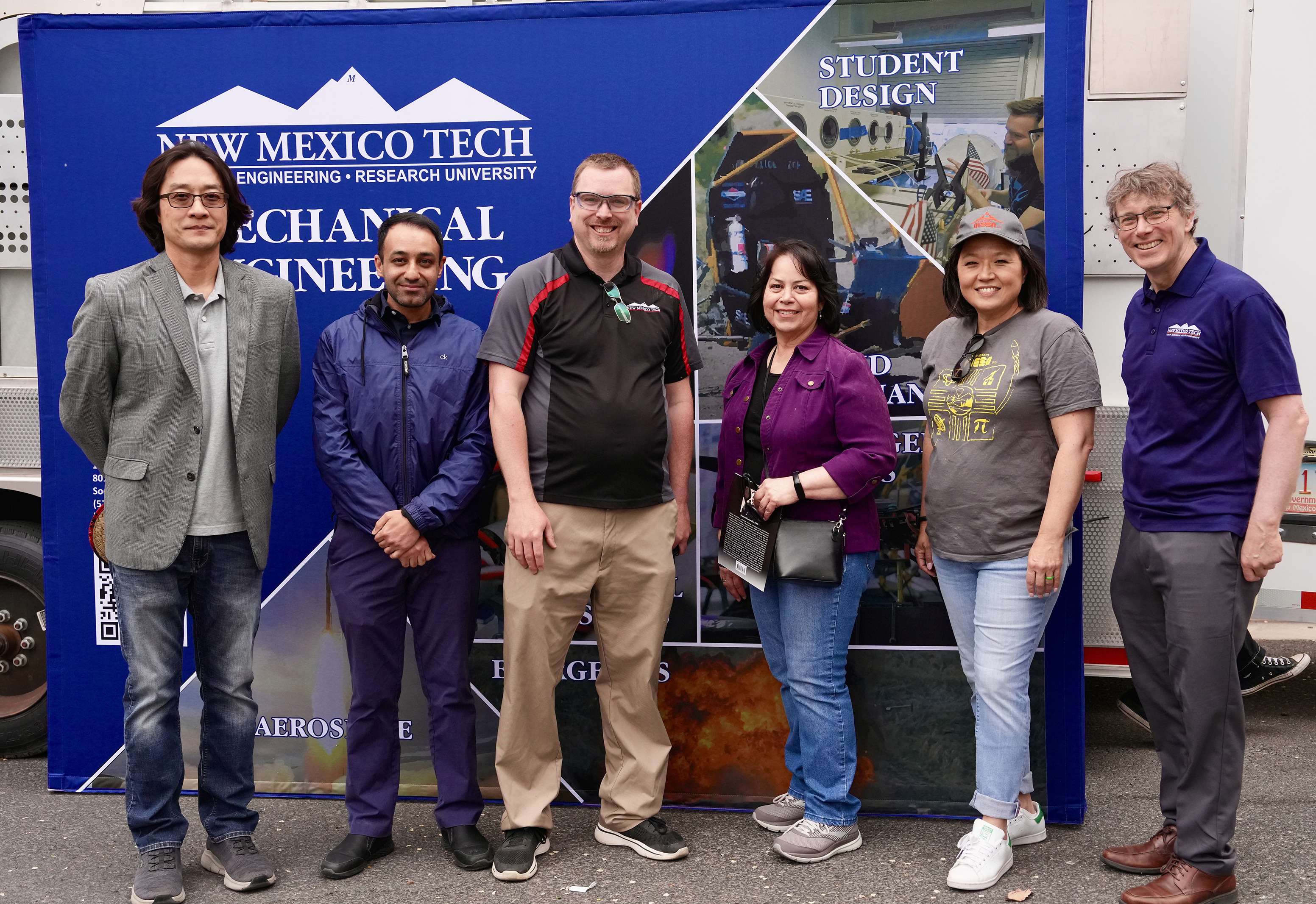 Organizers with State Rep. Sariñana