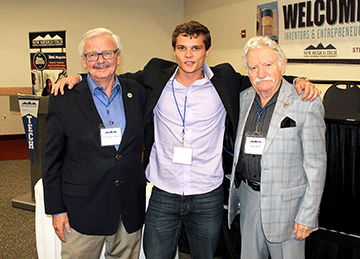 Jake Taylor with Dr. Stephen Wells and Larry Udell