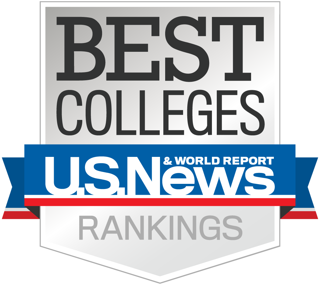 Image of the US News and World Report Best Colleges Logo.