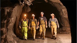 Underground miners